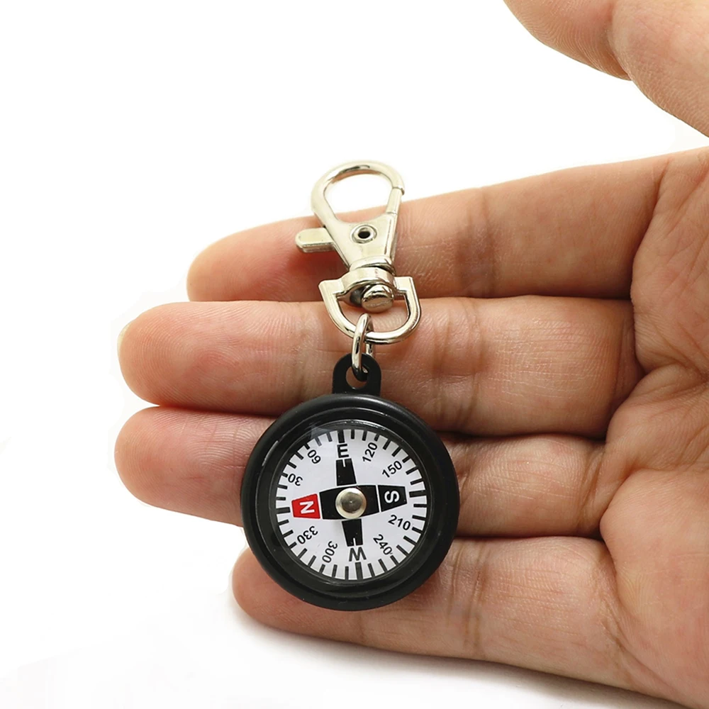 Mini Survival Compass Portable Outdoor Camping Hiking Climbing Pocket Navigator