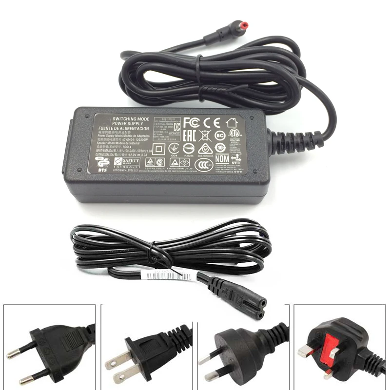 Used B0514 Dys404120300w 12v Power Supply Ac Adapter Charger For Beats