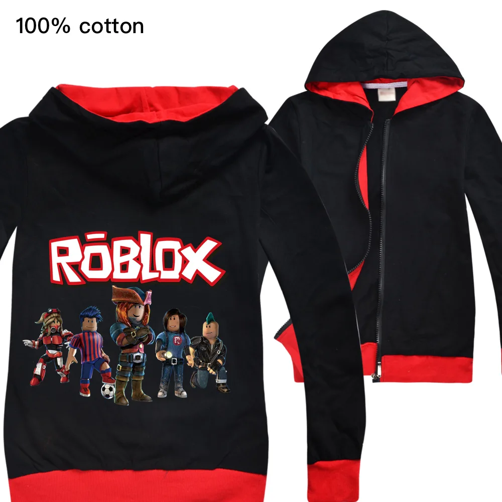 

Boys Girls Hoodies Cartoon Pattern Long Sleeves Man Children Sweatshirts Spring And Autumn Kids Clothes Leisure Zipper Cotton