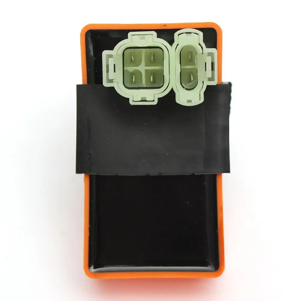 HiMISS гонки CDI Коробка 6 Pin катушка зажигания+ Свеча зажигания для GY6 50~ 150cc мопед скутер