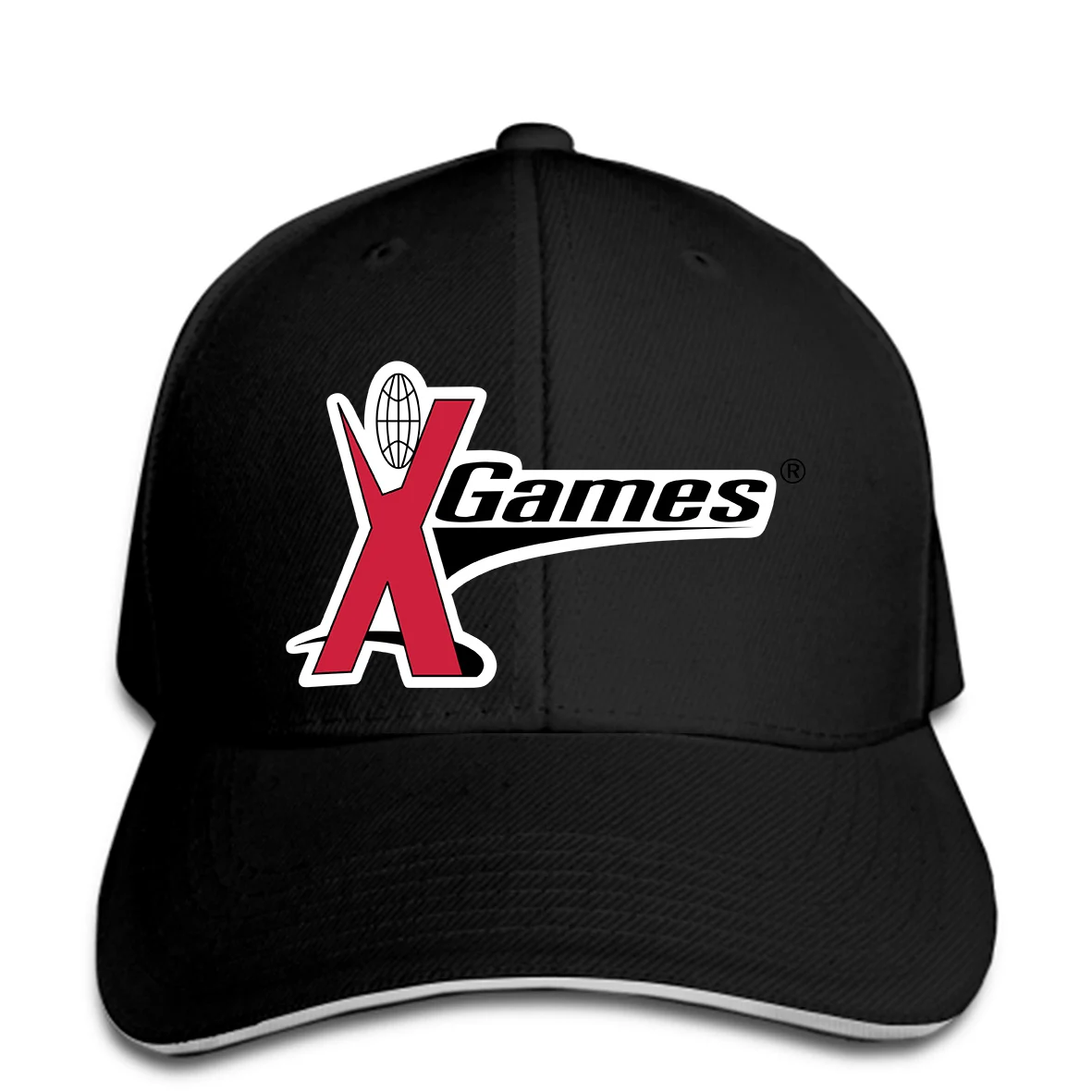 Мужская бейсболка, логотип, прозрачный векторный баннер, прозрачная X Games бейсболка кепка с логотипом, женская кепка