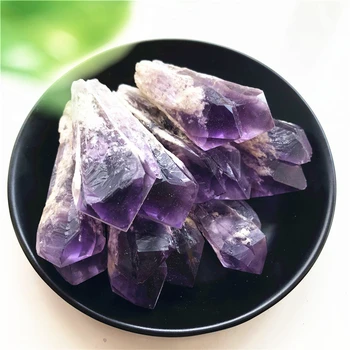

1 Piece Natural Amethyst Cluster Crystal Energy Lots Points Meditation Wands Specimen Natural Stones and Minerals