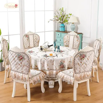 

Proud Rose Chenille Table European Rural Style Tablecloth Lace Tablecloth Table Cloth Rectangular Kitchen Table