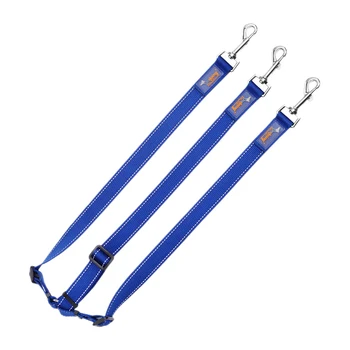 

Pet Three-Head Traction Rope Dog Cat Reflective Nylon Traction Rope