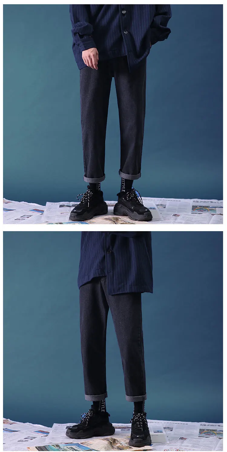 Мужские брюки, брюки, джинсовая одежда, Roupas Modis, спортивная одежда, уличная, Harajuku, хип-хоп, джоггеры, Pantalon Homme Hombre