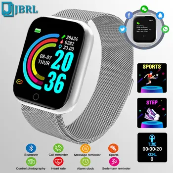 

Sports Children Smart Watch Kids Bluetooth Smartwatch Girls Boys Smart Wristband Students Android IOS Waterproof Fitness Tracker