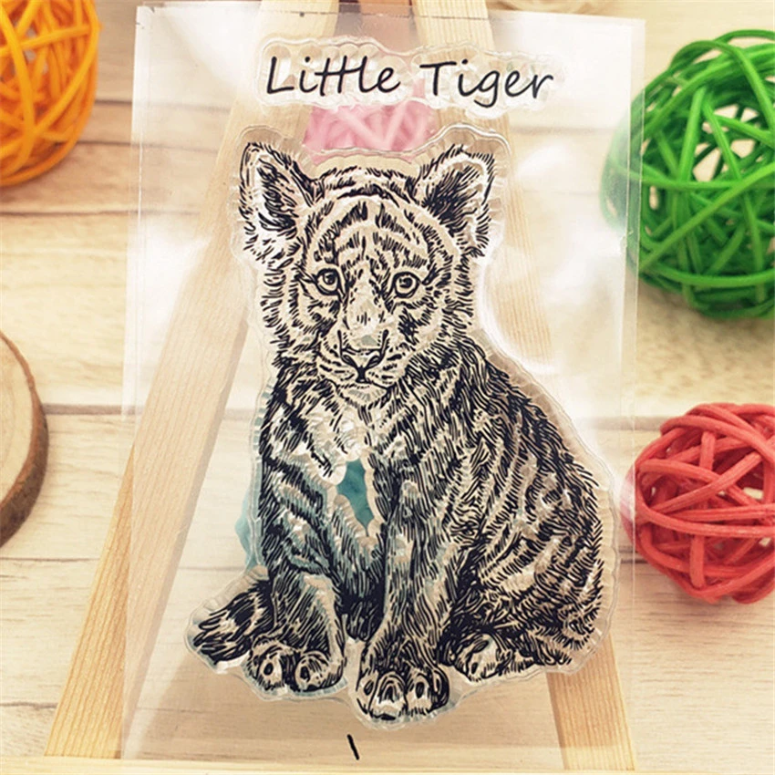 Wild Animal Clear Silicone Stamp Tiger Monkey Rubber Stamps Seal For  Scrapbooking Album Craft Paper Card Making DIY Stamp Sheets|Stamps| -  AliExpress
