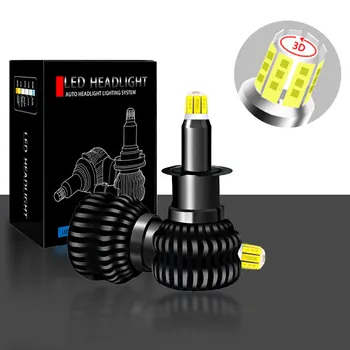 

2PCS 2020 NEW H3 Led Car Headlight Bulbs 50W 10000LM 360 degree 6500K mini LED Headlight Bulb Auto fog Lamp 12V 24V