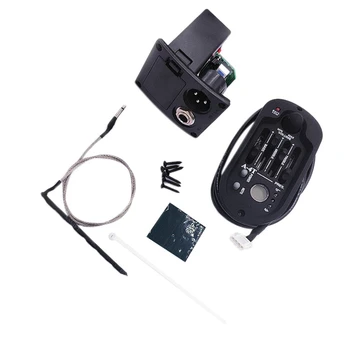 

Guitar Accessories Electric Box Folk Classical Acoustic Guitar Eq Four-Stage Pressure Belt With Tuning Pickup
