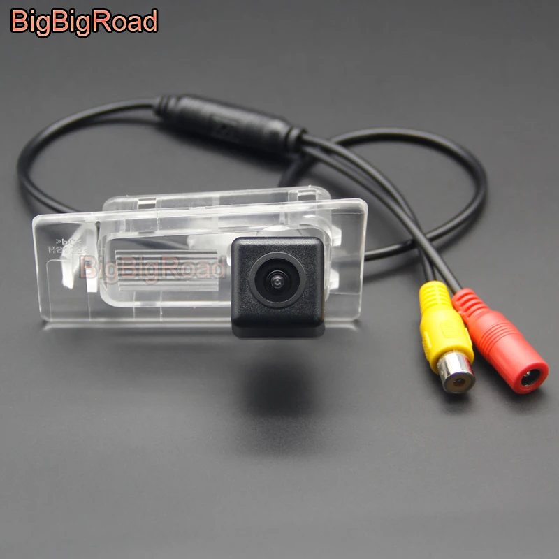 BigBigRoad для hyundai Elantra Solaris Sedan HCR Автомобильная беспроводная камера заднего вида CCD HD цветное изображение