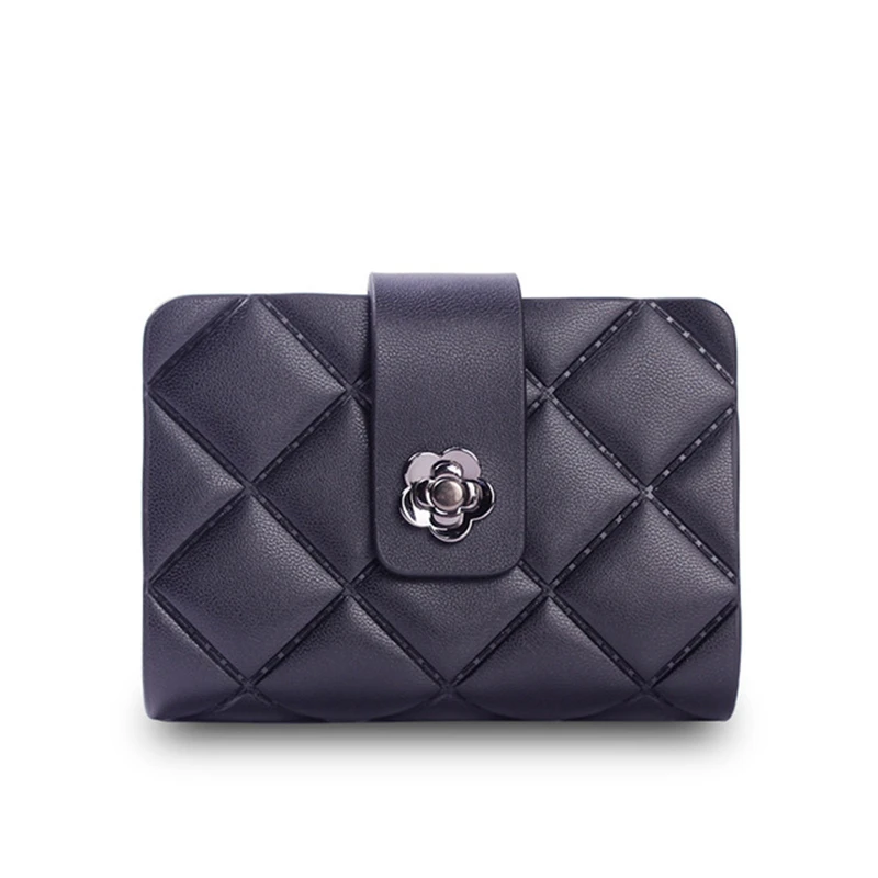 High Quality Genuine Leather Wallet Small Women Rfid Credit Card Holder Wallets Short Purse Female Coin Sac Femme | Багаж и сумки