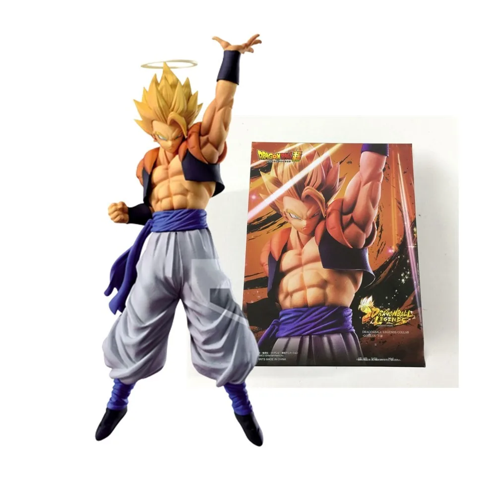 Anime Figures Dragon Ball Z Gogeta Hot Toys Action Figma Stardust Breaker Anger Gogeta Vegeta legend Figurals Model DBZ Doll Toy