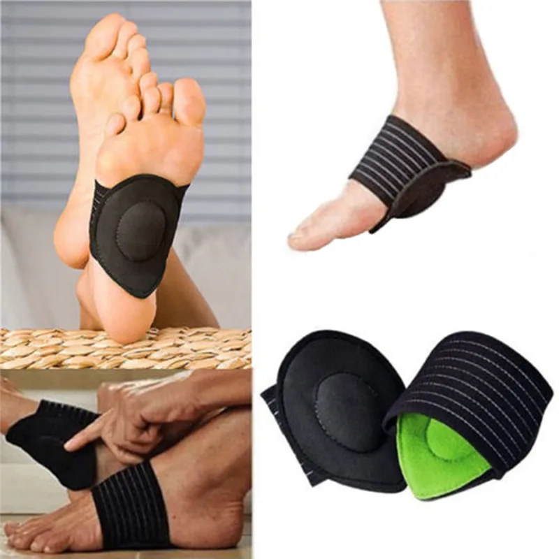 1 Pair Strutz Cushioned Arch Foot Support Decrease Plantar Fasciitis