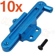 10x алюминиевый сервопривод для рулевого управления полная стойка и бар 0010 для WLtoys 12428 12423 1/12 Масштаб RC автомобиль гусеничный короткий ход грузовик