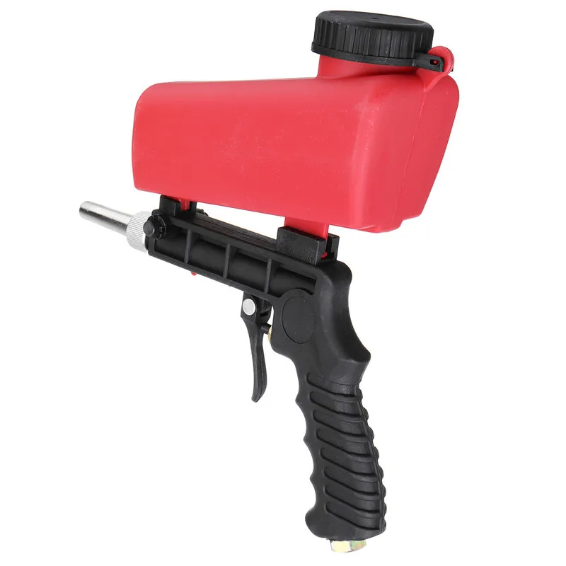 

Upgrade Portable Sand Blaste Media Blasting Nozzle Guns Removing Spot Rust Adjustable Sandblast Flows Sandblasting Machine New