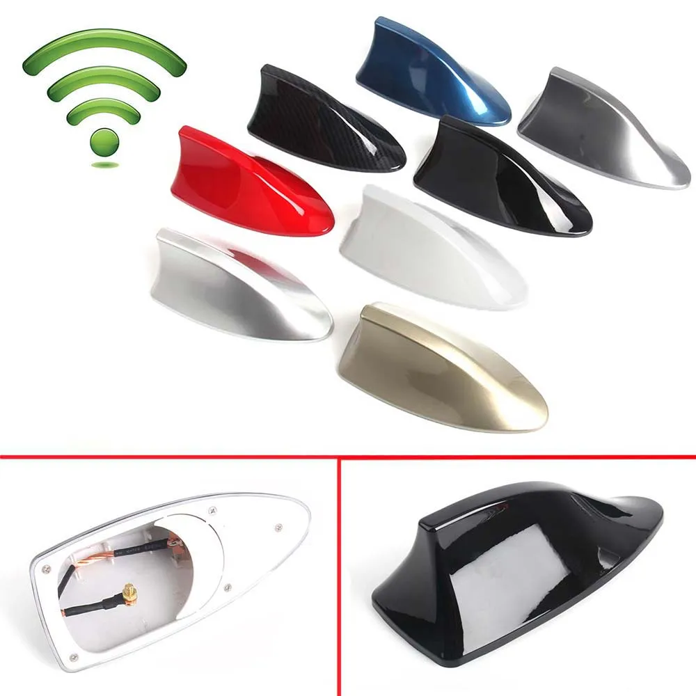 

Car Signal Aerials Shark Fin Antenna for all car models FM Signal Roof AM Signal Radio Aerials Roof Antennas Universal