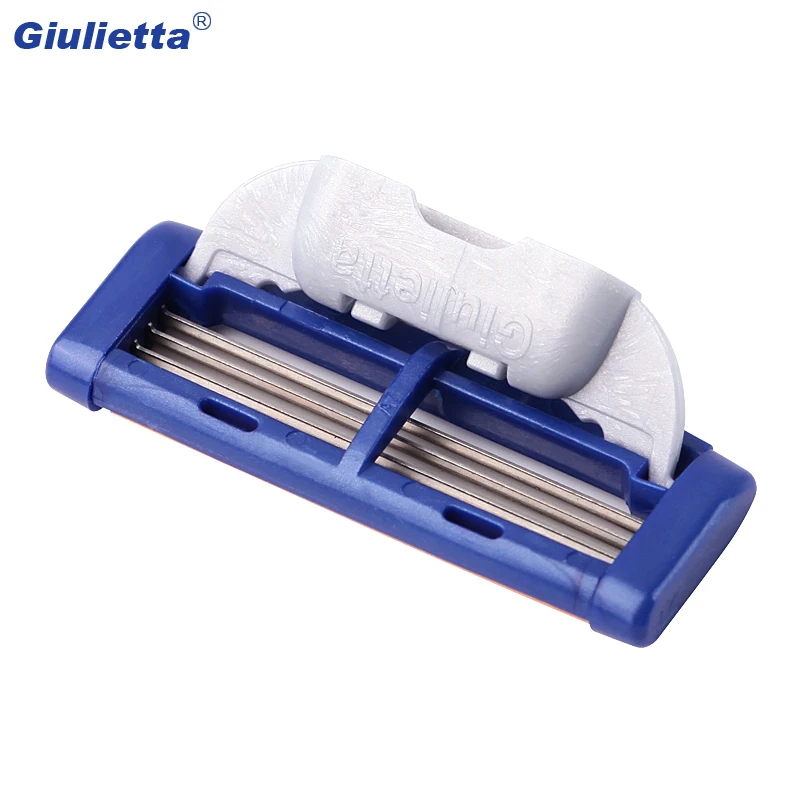 Giulietta-8pcs-lot-Shaving-Razor-Blade-For-Men-Manual-4-Layer-Stainless-Steel-Shaver-Blades-Head (1)