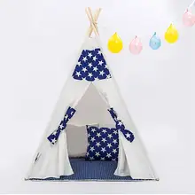 KID'S Tent Indian Children Pure Cotton Indoor Tent Star Customizable Toy House Customizable a Generation of Fat