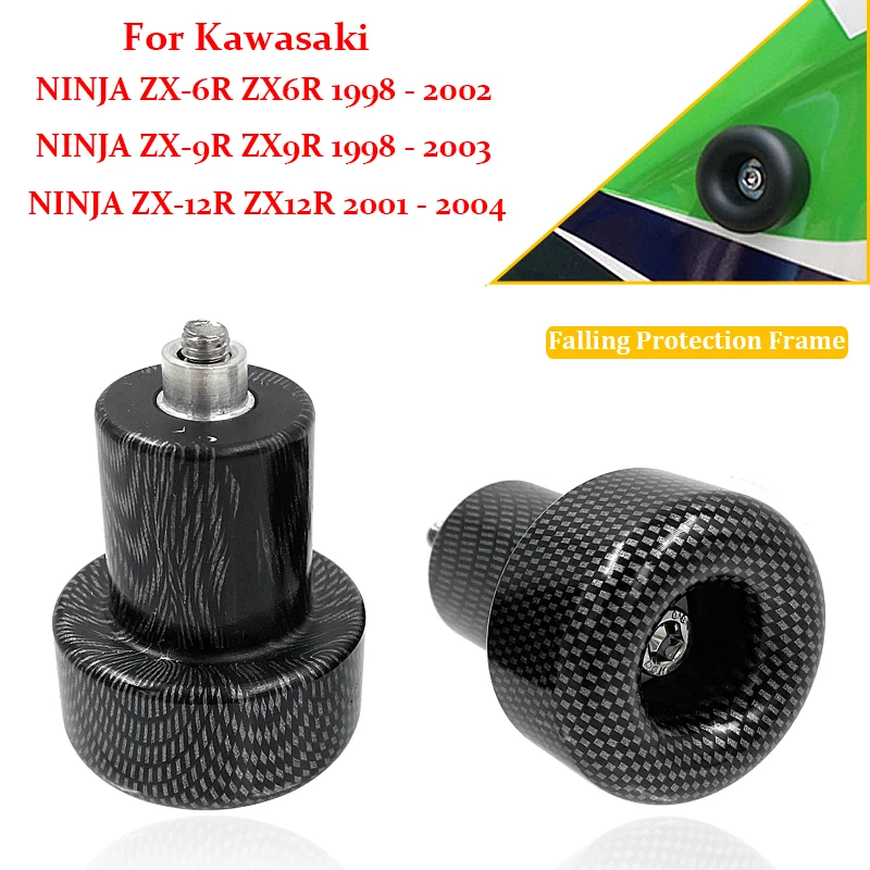 Ninja 6R 9R 12R мотоциклетные слайдеры без обрезания поломка защита для Kawasaki ZX-6R 1998-2002