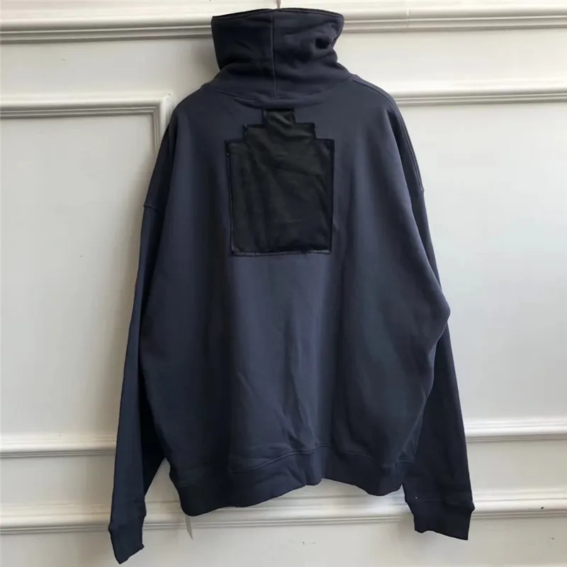 Осень Повседневное Cav Empt с высоким, плотно облегающим шею воротником толстовки пуловер Для мужчин Женская Хип-Хоп Уличная Ретро Промытые мужкая цельнокроенная краситель э Cav Empt толстовки