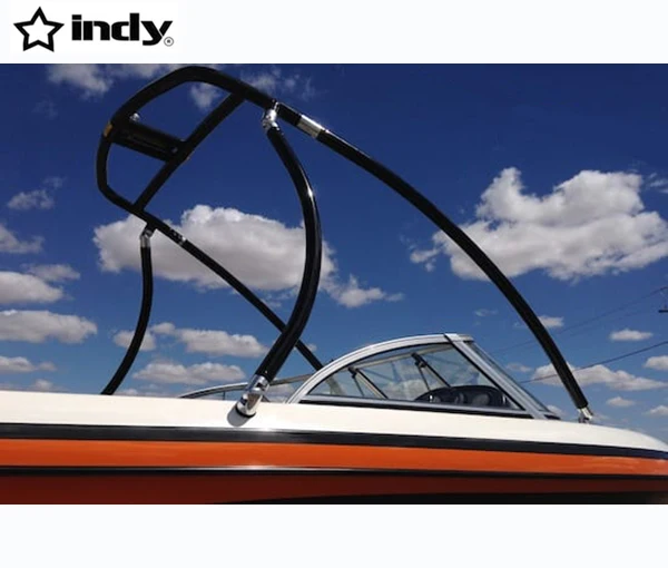 Жидкая лодка Wakeboard Tower глянцевая черная Indy|Серфинг| |