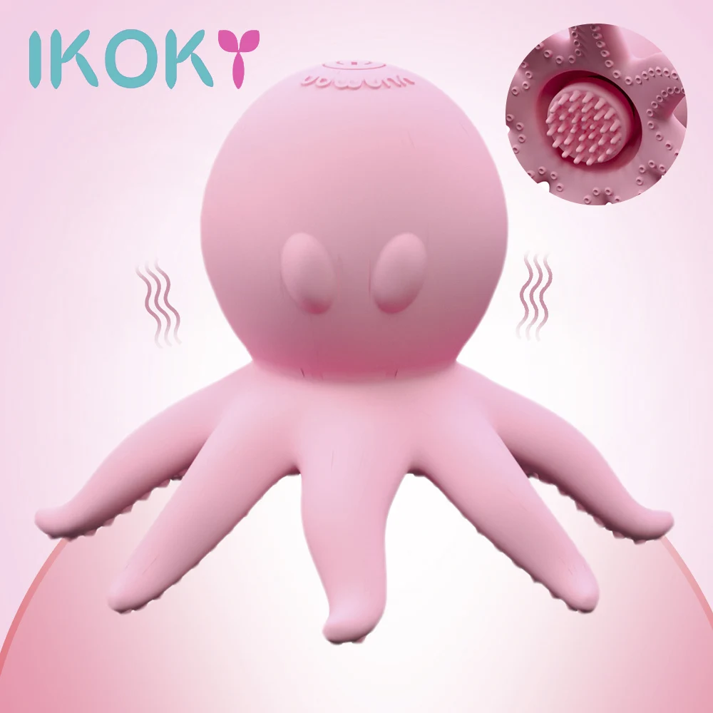 IKOKY 10 скоростей вращающийся стимулятор сосков Вибратор массажер для груди