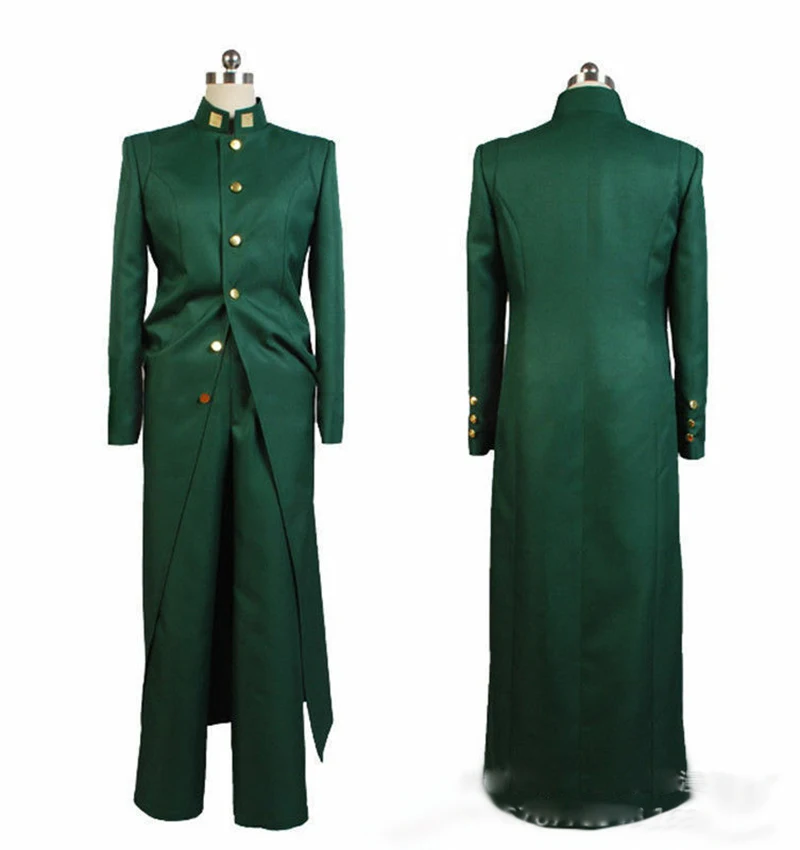 

JoJo's Bizarre Adventure Cosplay Costume Noriaki Kakyoin Anime Outfits Suits Halloween Clothes
