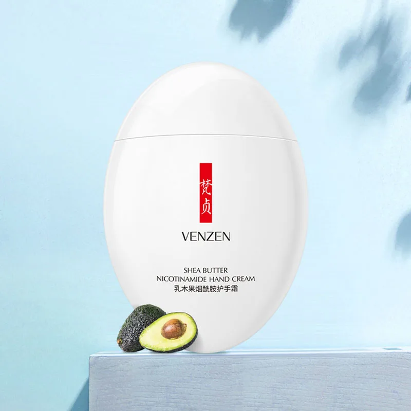

1 Pcs Shea Niacinamide Goose Egg Hand Cream Hydrating Moisturizing Hand Cream Anti-cracking Peeling Hand Cream