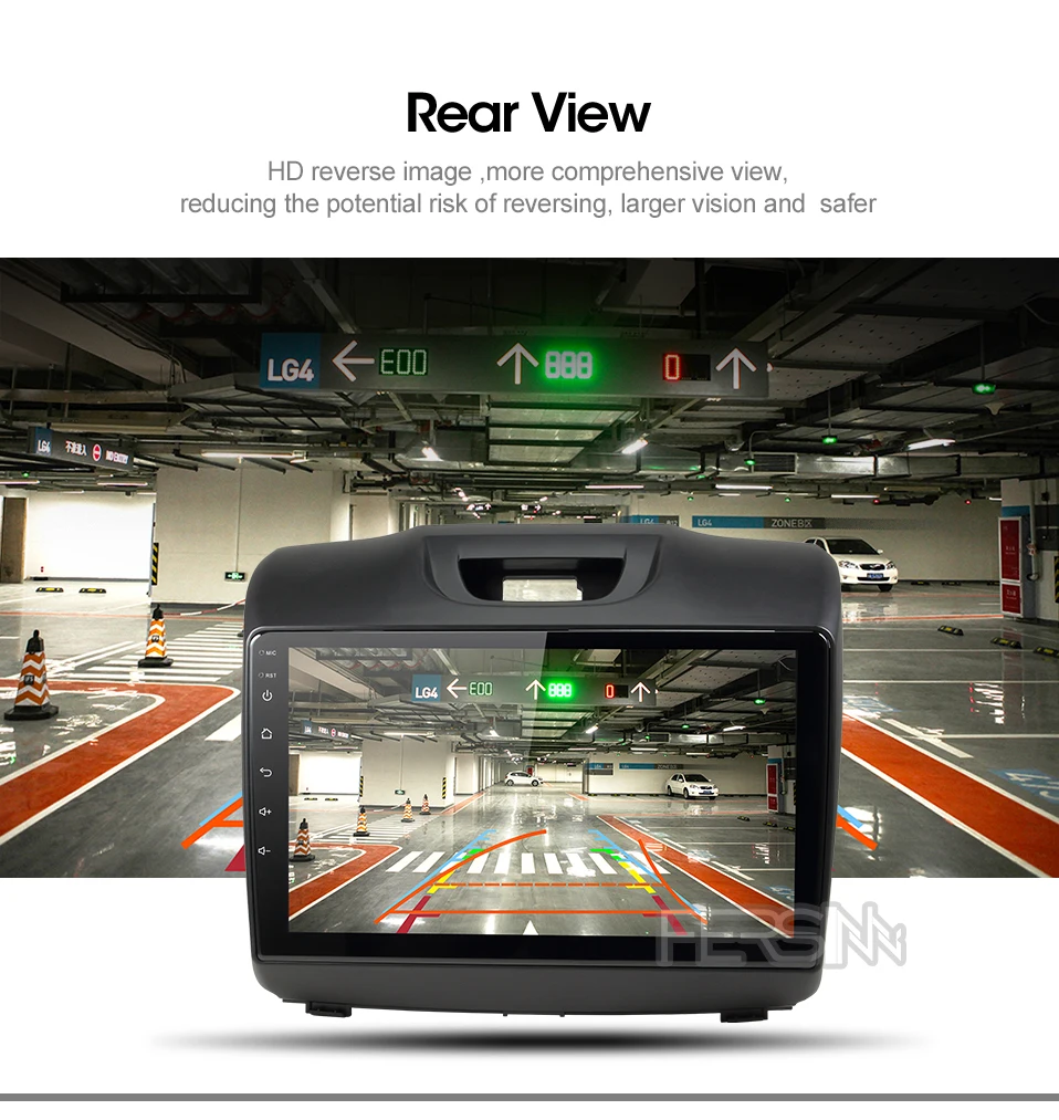 Best Fersinny android 9.0 car dvd gps player for Chevrolet S10 ISUZU D-MAX 2015-2018 Car DVD player Radio video player Navigation GPS 2