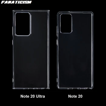 شراء 2000 قطعة 1.2 مللي متر لينة هلام بولي TPU واضح الحال بالنسبة غالاكسي نوت 20 شفافة لينة سيليكون غطاء الهاتف لسامسونج غالاكسي نوت 20 الترا