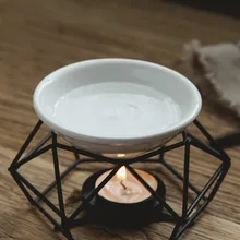 Железная ароматерапия арома-масляные горелки стеклянная арома-масляная лампа подарки ремесла домашний декор 669