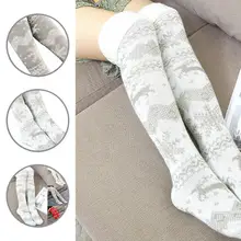 

Knitting 1 Pair Casual Over Knee Thickened Long Stockings Autumn Winter Over Knee Socks Long for Party