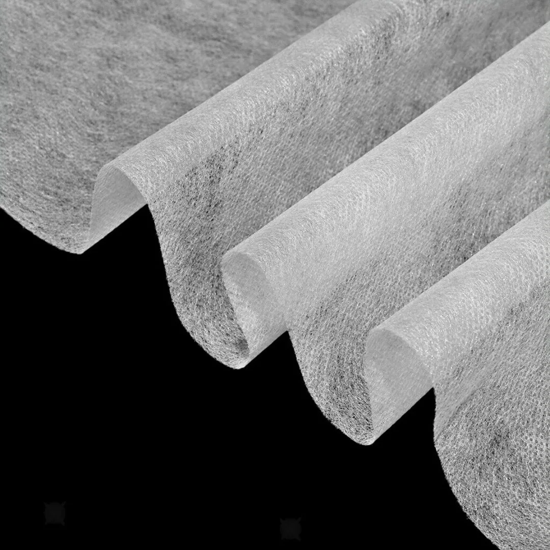 

5M White Non-Woven Fusible Interlining Lightweight Sewing Fusible Interlining Fabric Apparel For DIY Purse Crafts Linings