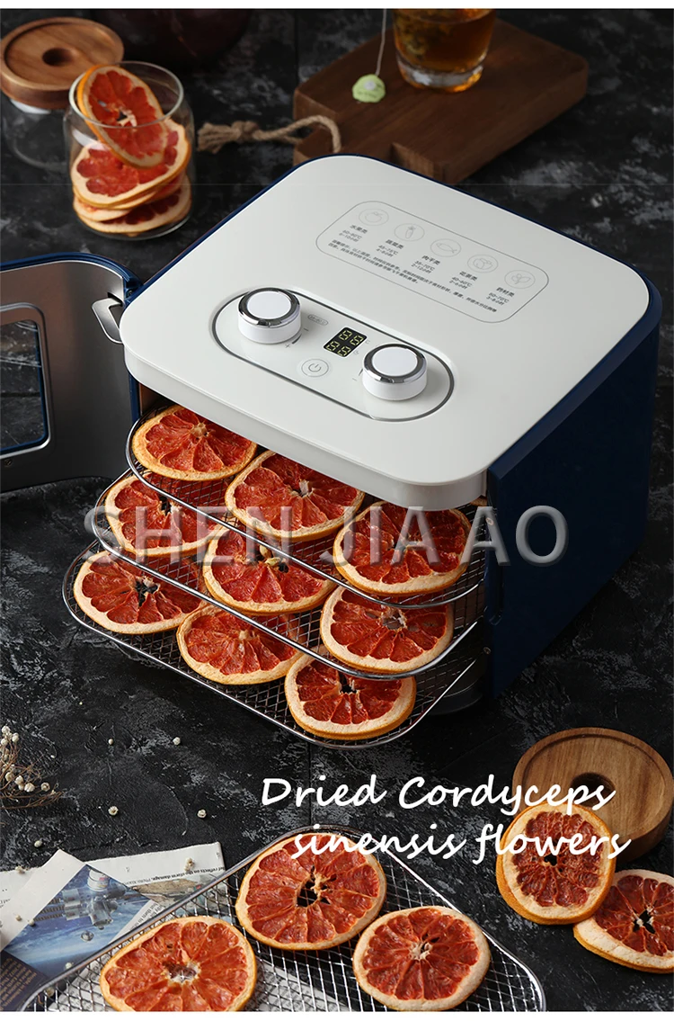 Description Picture 4 of itemMR6255 MINI Fruit Dryer Fruit Dryer Household Food Dehydration Air Dryer Small Snack Vegetable and Fruit Dryer 220V Four Layers