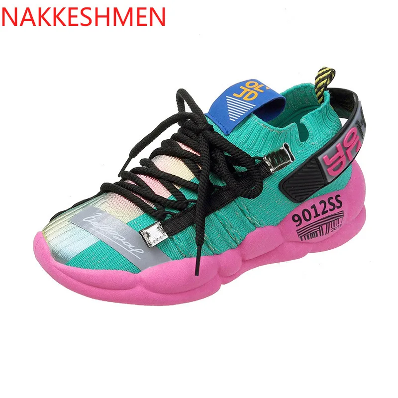 2019New Теплые ботинки с бархатом детская ботинки черного цвета