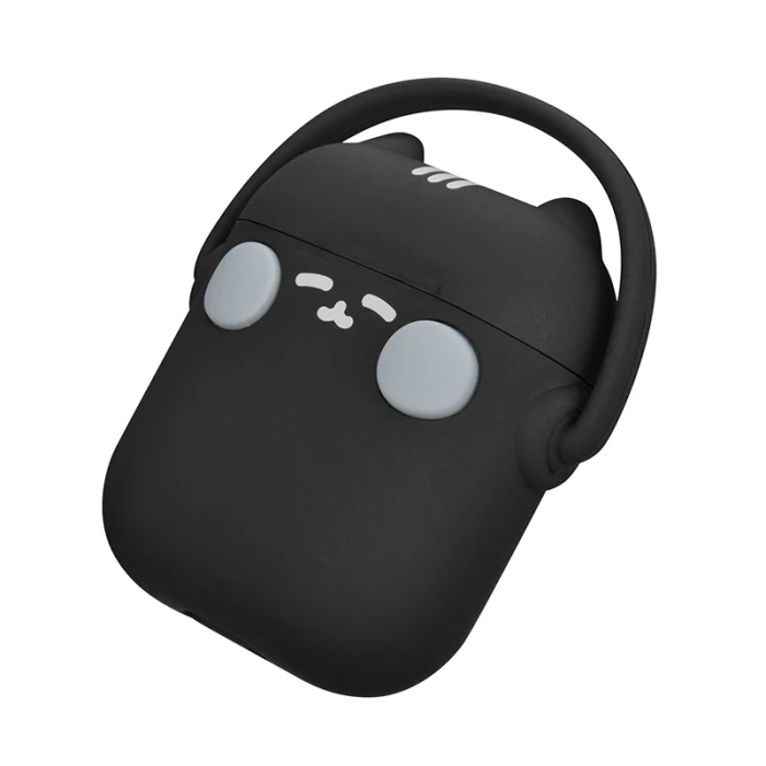 Силиконовый чехол для маленьких кошек, мультяшная Беспроводная bluetooth-гарнитура, силиконовый чехол для Airpod GDeals