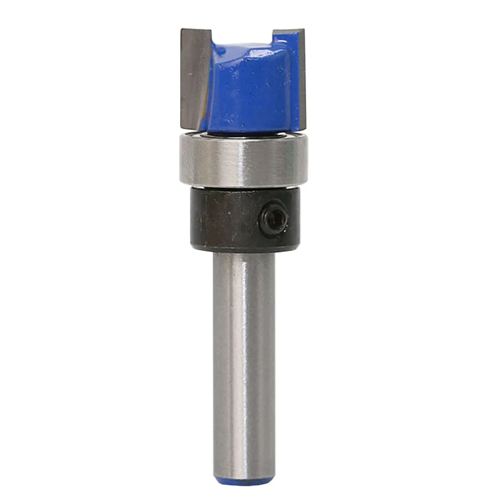 Lovoski Straight Flute Flush Trim Pattern Router Bit Cutter Top Bearing