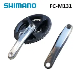 Shimano FC M131 Tourney 8S 24S шатун со звездами для велосипеда Велосипедное колесо цепной передачи аксессуар