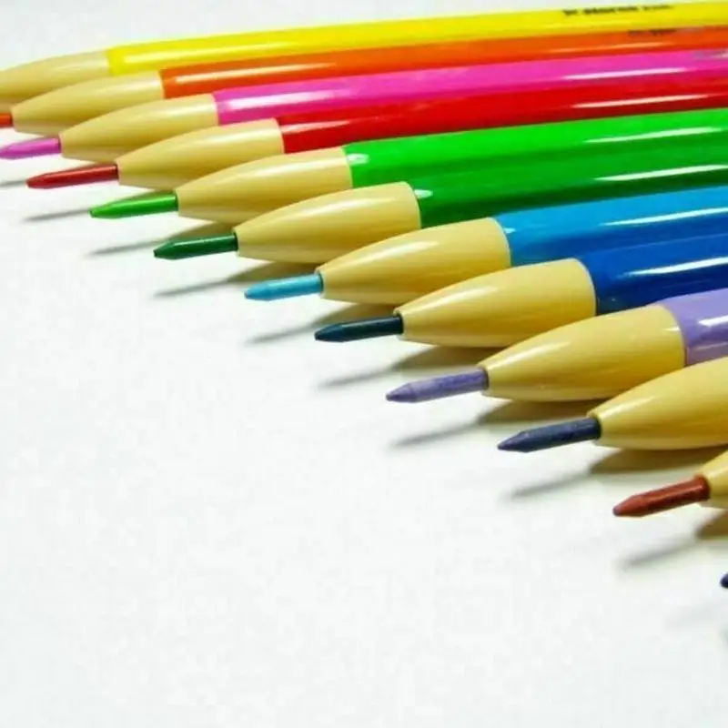 12 цветов, гелевая ручка для заправки, разноцветные гелевые чернила для рисования, Шариковые заправки для ручек, 2,0 мм стержень для ручки, школьные принадлежности