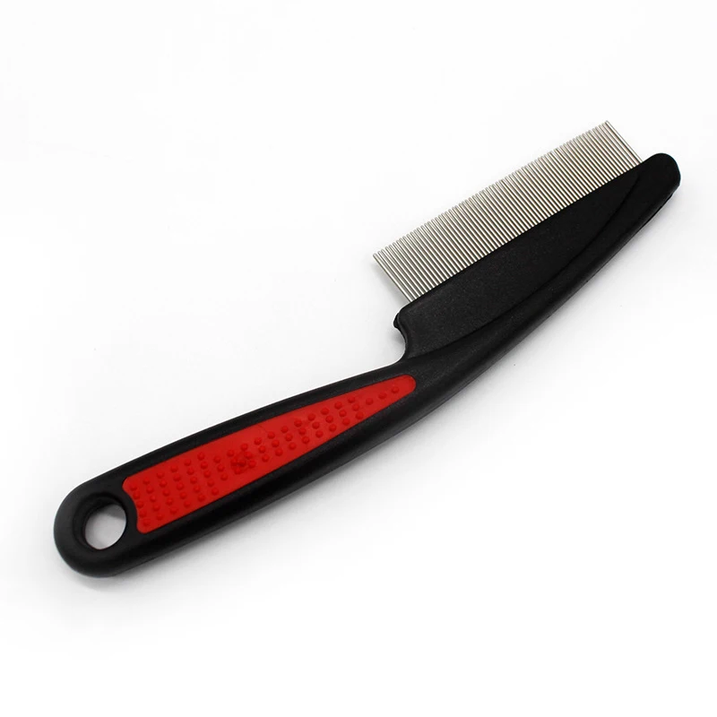 For Dogs Cat Removed Flea Combs 1 Pcs Comb Single Row Steel Teeth Hair Brush Grooming Brush Pets Supplies Dog Cat Tool