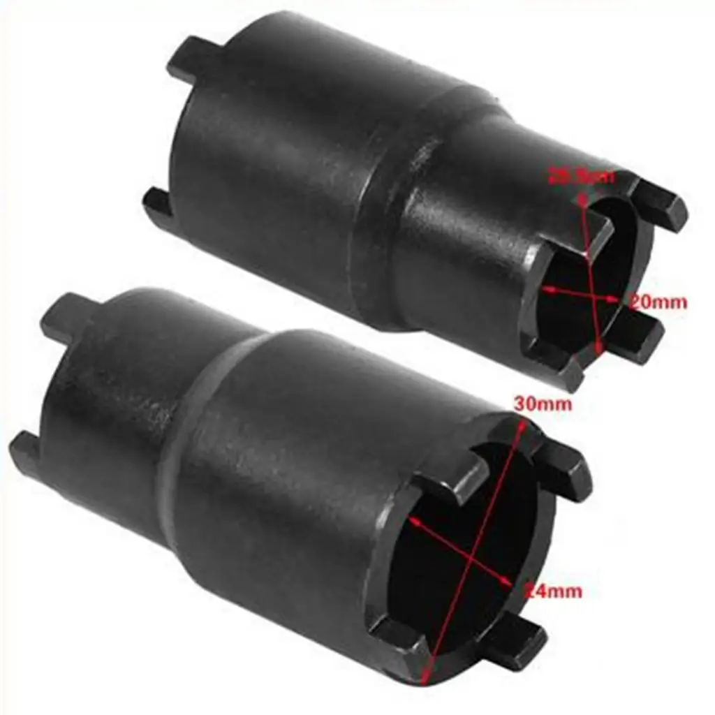 20mm 24mm Clutch Hub Spanner Crankshaft Nut Tool for Honda CG125 GY6 50CC 125CC 150CC