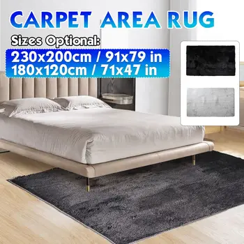 

Shaggy Carpet for Living Room Home Plush Floor Fluffy Mats Kids Room Faux Fur Area Rug Living Room Silky Rugs Bedroom Decor