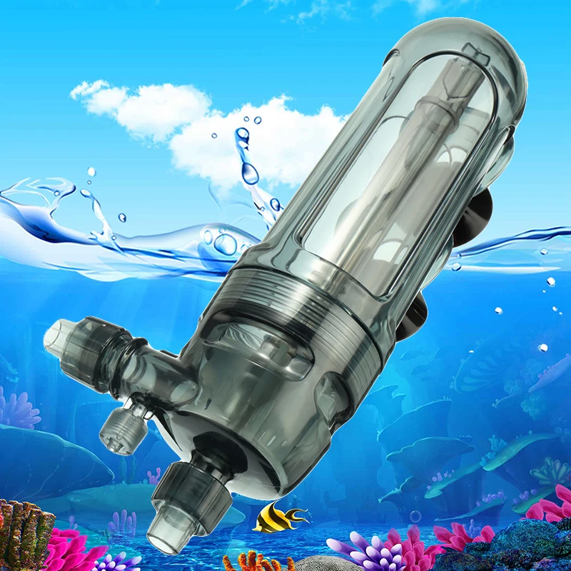 12/16 мм аквариум внешний CO2 растворителя диффузор распылитель реактор покрытый кожухом аквариум распылитель воды трава завод оборудование для обустройства водной среды обитания питания
