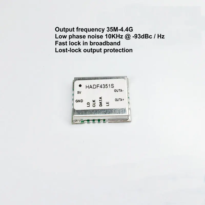 PLL широкополосный Частотный синтезатор ADF4351 ADF4350 фазовая Блокировка петли VCO