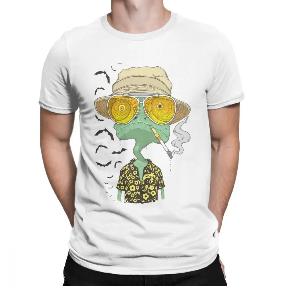 One yona/мужская футболка с надписью «Rango Fear And Loathing In Las Vegas», «летучая мышь», «Страна лекарств», «Джони», топы из чистого хлопка, футболки, летние футболки