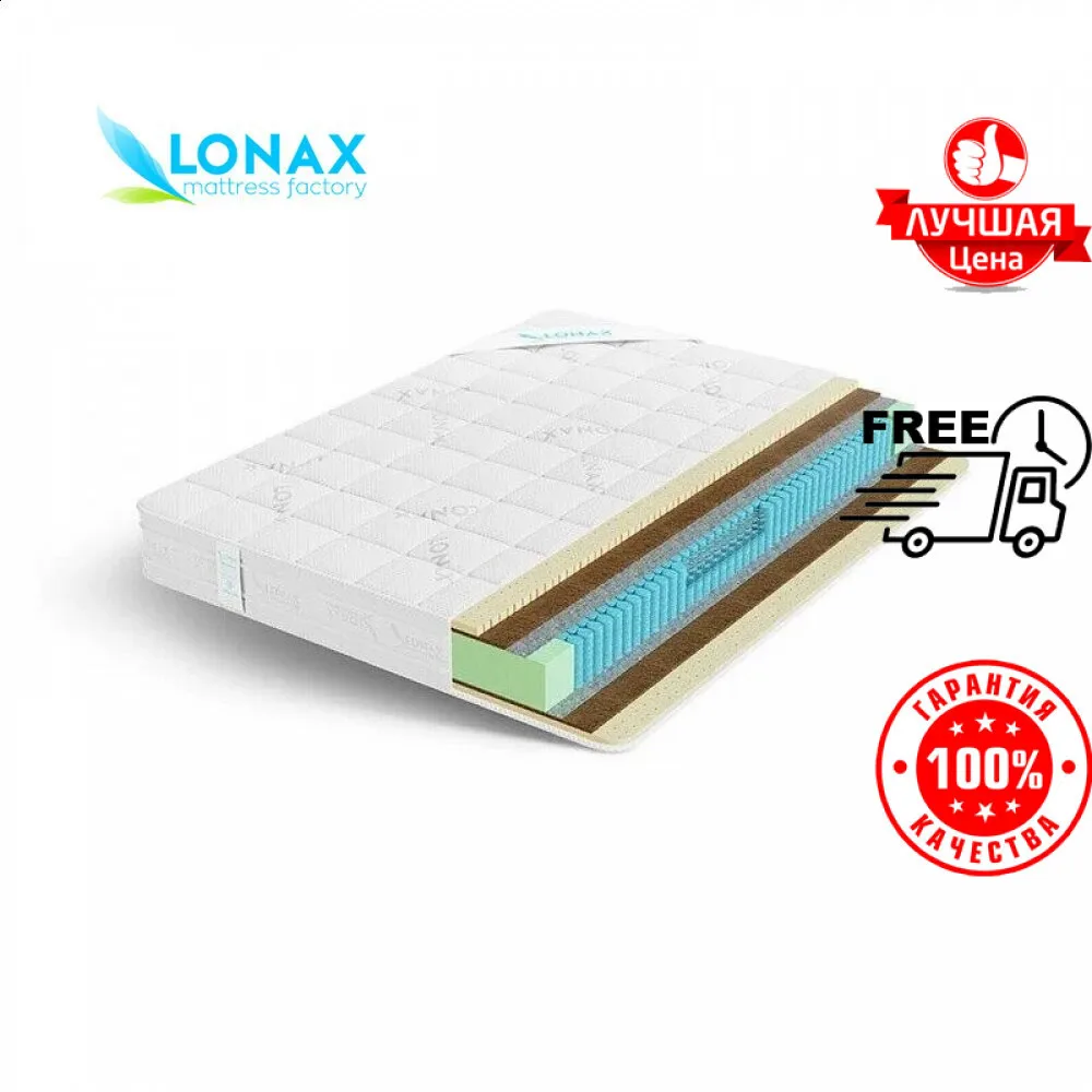Матрас Лонакс Medium Light S1000 | Мебель