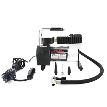 

100PSI Super Flow 12V Air Compressor Tyre Inflator Car Air Pump Vehicle Pump Electric Pressure Gauge Car air pump