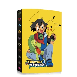 Album carte pokémon Grand Format 4, 240 pièces, porte cartes de collection, livre de jeu, classeur de personnages, jouets pour enfants 