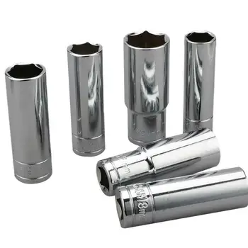 

Long Socket Head Screwdriver 1/2 Chrome Vanadium Steel Hex Trox Sockets Set