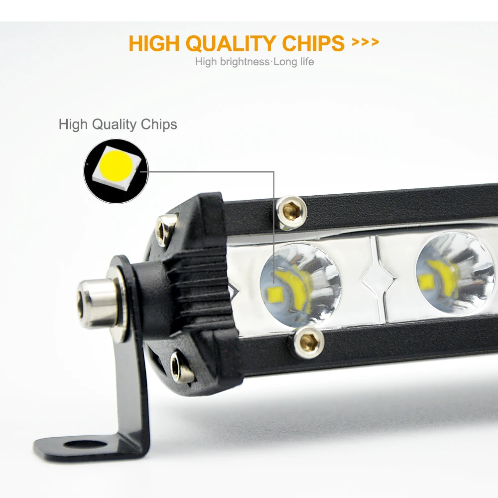 LED light bar Tripcraft Single Row Super Slim LED Light Bar 7